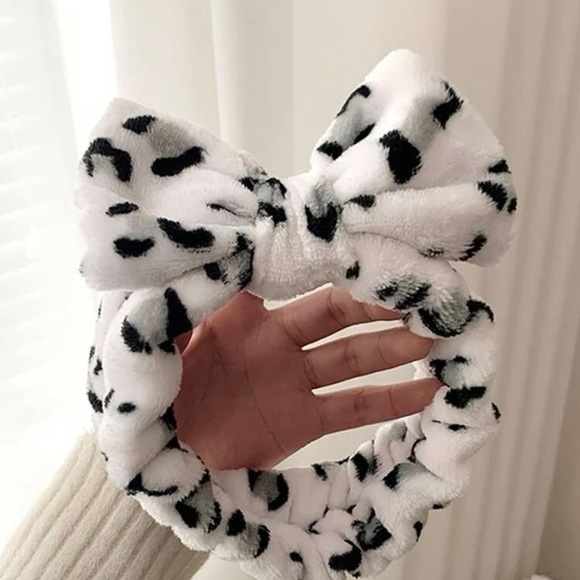 Bath Bow Band Shower Make Up Bands Soft Wet Hair - Picture 2 of 4